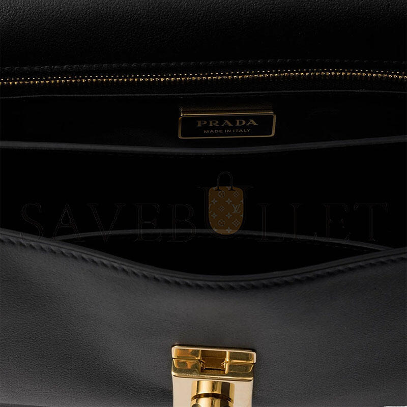 PRADA SOFT SOUND MEDIUM LEATHER SHOULDER BAG 1BN023 (28*16*10cm)